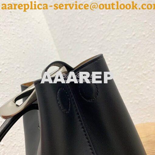 Replica Bottega Veneta BV Drop Bag in Nappa Leather 576804 Black 5