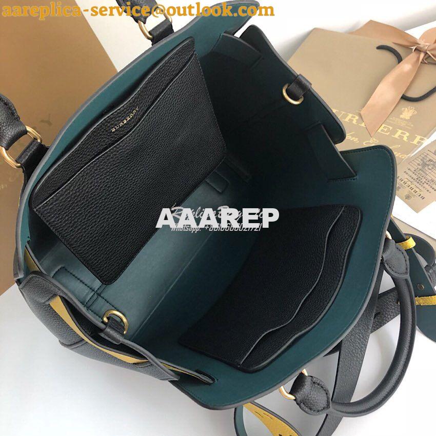 Replica Burberry The Medium Leather Belt Bag 40767231 Black Yellow 5 Replica Burberry The Medium Leather Belt Bag 40767231 Black Yellow 5