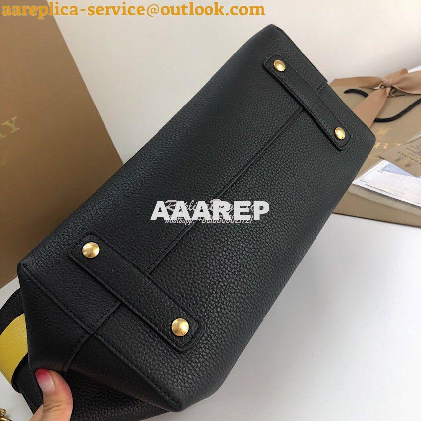 Replica Burberry The Medium Leather Belt Bag 40767231 Black Yellow 8 Replica Burberry The Medium Leather Belt Bag 40767231 Black Yellow 8