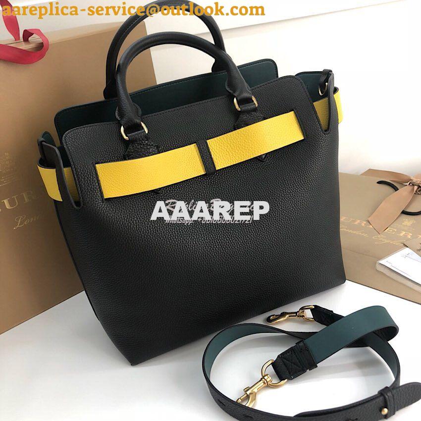 Replica Burberry The Medium Leather Belt Bag 40767231 Black Yellow 9 Replica Burberry The Medium Leather Belt Bag 40767231 Black Yellow 9