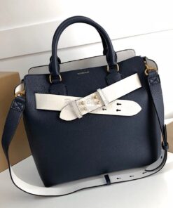 Replica Burberry The Medium Leather Belt Bag 40767231 Blue