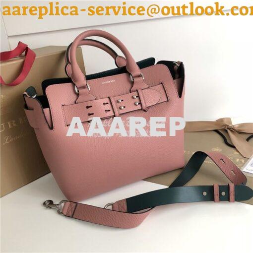 Replica Burberry The Small Leather Belt Bag 40767311 dusty rose