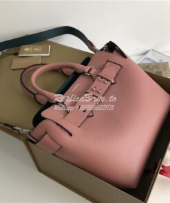 Replica Burberry The Small Leather Belt Bag 40767311 dusty rose 2