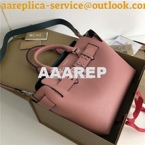 Replica Burberry The Small Leather Belt Bag 40767311 dusty rose 2