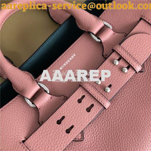 Replica Burberry The Small Leather Belt Bag 40767311 dusty rose 3