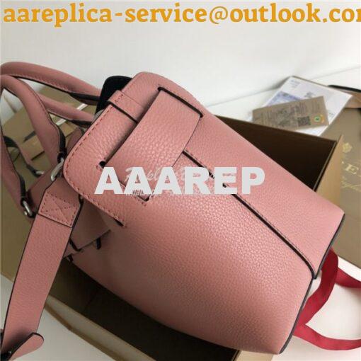 Replica Burberry The Small Leather Belt Bag 40767311 dusty rose 4