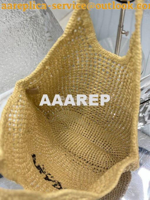 Replica Prada Large Crochet Tote Bag 1BG424 Raffia-effect yarn ii 7