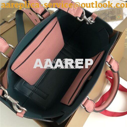 Replica Burberry The Small Leather Belt Bag 40767311 dusty rose 6