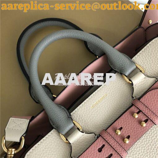 Replica Burberry The Small Leather Belt Bag 40767311 limestone 4