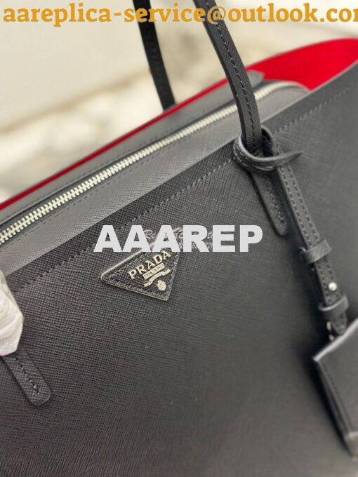 Replica Prada Saffiano Shopper Tote Bag with Detachable Pouch 1BG343 3