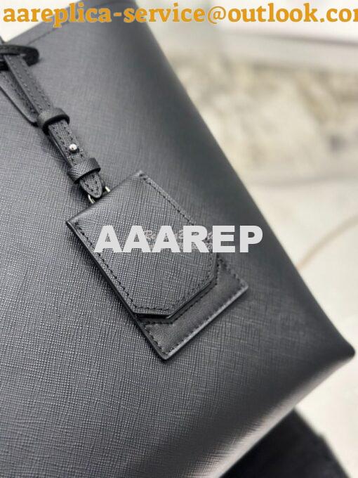 Replica Prada Saffiano Shopper Tote Bag with Detachable Pouch 1BG343 7