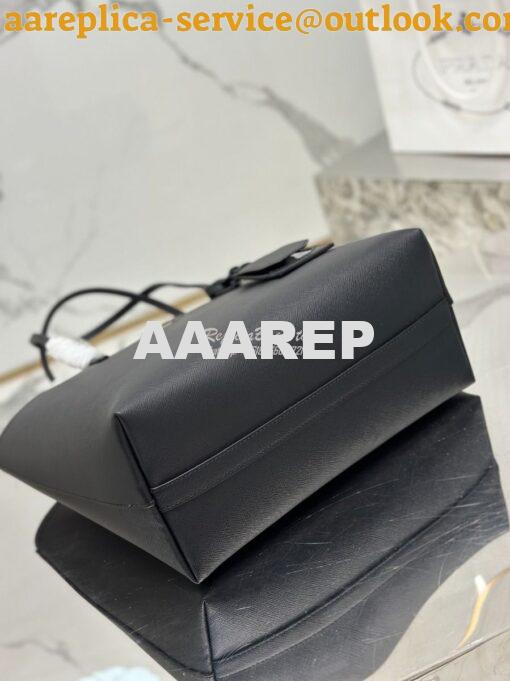 Replica Prada Saffiano Shopper Tote Bag with Detachable Pouch 1BG343 12