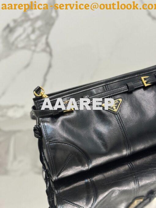 Replica Prada Small leather shoulder bag 1BH215 4