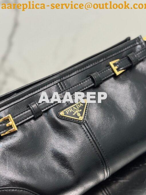 Replica Prada Small leather shoulder bag 1BH215 5