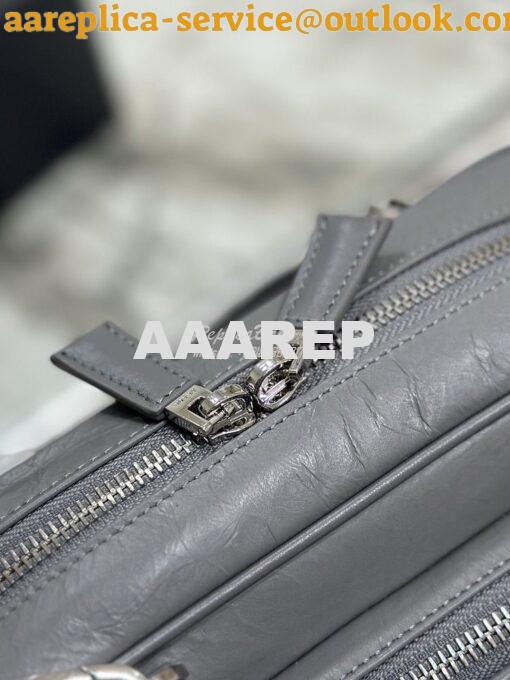 Replica Prada Antique Nappa Leather Multi-pocket Top-handle Bag 1BB099 8