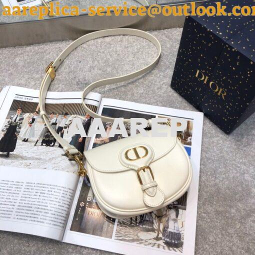 Replica Dior Bobby Bag in Latte Box Calfskin M9319U