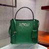 Replica Prada Panier Saffiano Leather Bag 1BA211 Green