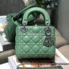 Replica Christian Dior Lady Dior Quilted in Lambskin Leather Bag Minty
