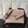 Replica Prada Monochrome Saffiano Leather Bag 1bd186 Blue 11