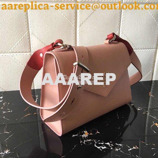 Replica Prada Monochrome Saffiano Leather Bag 1bd186 Powder Pink 2