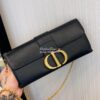 Replica Dior 30 Montaigne Oblique Jacquard Canvas Clutch Chain Bag M92 12