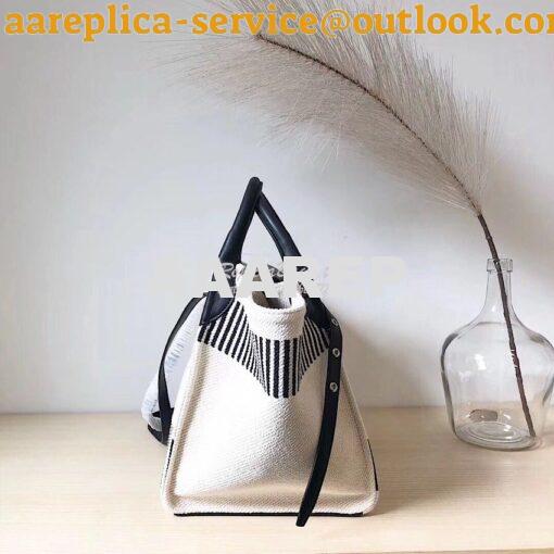 Replica Celine Big Bag With Long Strap In Textured Canvas 183313 8