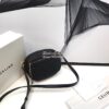 Replica Celine C Charm Pouch In Quilted Calfskin 10B813 Black 8