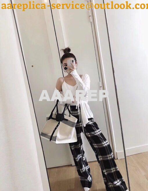 Replica Celine Big Bag With Long Strap In Textured Canvas 183313 14