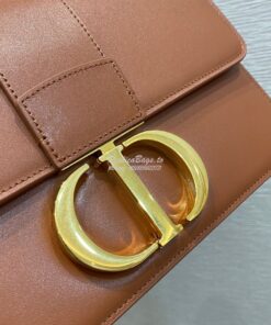 Replica Dior 30 Montaigne Calfskin Bag in Brown 2