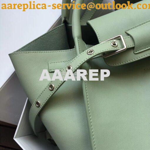 Replica Celine Big Bag With Long Strap In Smooth Calfskin Mint 183313 4