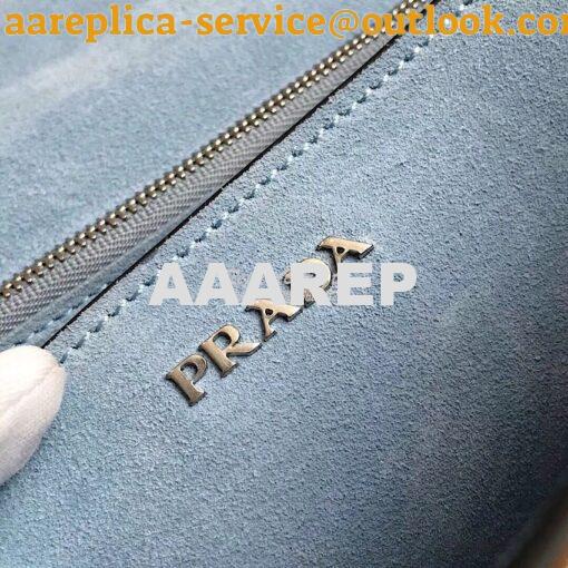 Replica Prada cahier leather shoulder bag 1BD095 brown 8