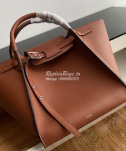 Replica Celine Big Bag With Long Strap In Smooth Calfskin Tan 183313 2