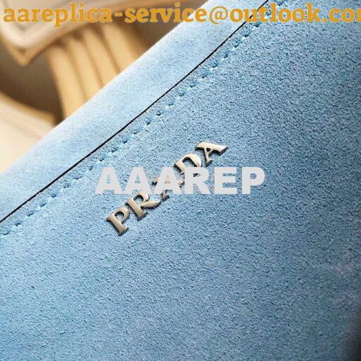 Replica Prada cahier leather shoulder bag 1BD095 Red 8