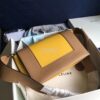 Replica Celine Medium Frame Bag in Chalk/ Mastic Shiny Smooth Calfskin 11
