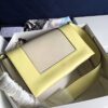 Replica Celine Medium Frame Bag in Chalk/ Mastic Shiny Smooth Calfskin 10