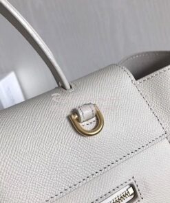 Replica Celine Belt Bag In White Grained Calfskin 2 sizes