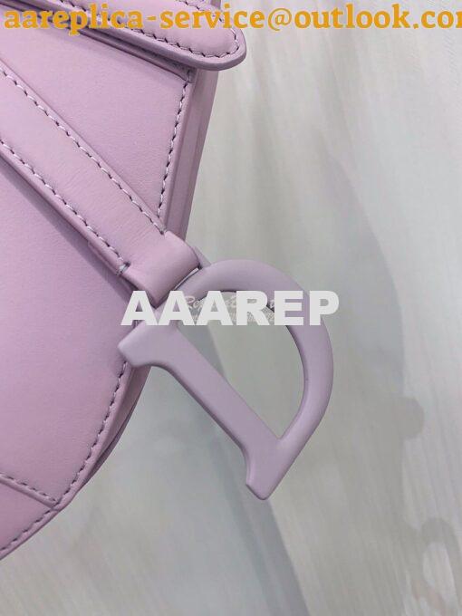 Replica Dior Saddle Ultra-Matte Bag M0446 Lavender 4