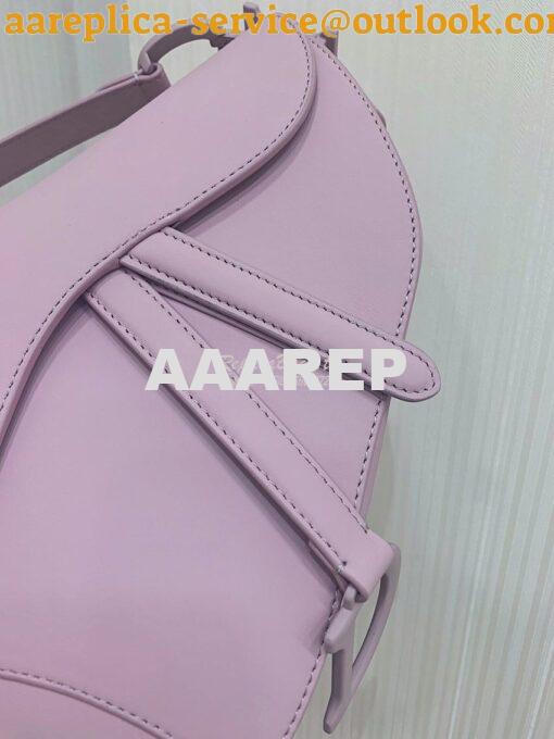 Replica Dior Saddle Ultra-Matte Bag M0446 Lavender 6
