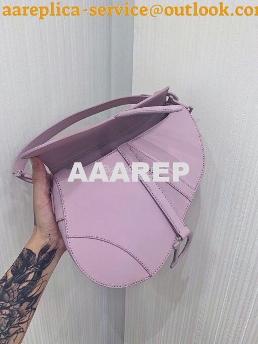 Replica Dior Saddle Ultra-Matte Bag M0446 Lavender 8