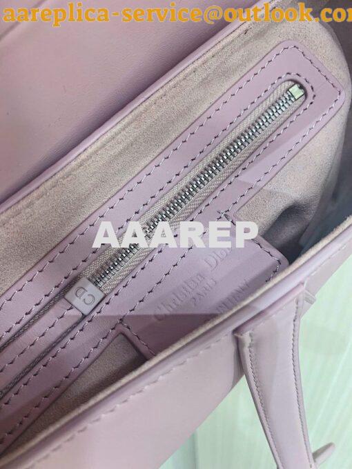 Replica Dior Saddle Ultra-Matte Bag M0446 Lavender 9