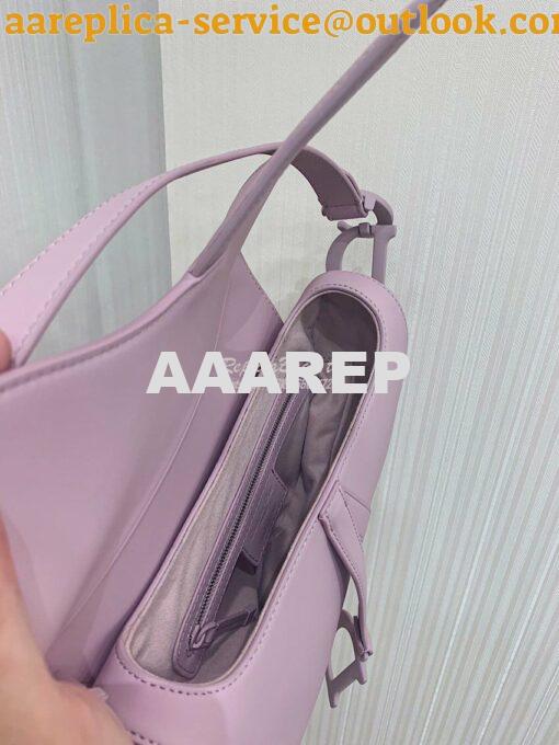 Replica Dior Saddle Ultra-Matte Bag M0446 Lavender 10