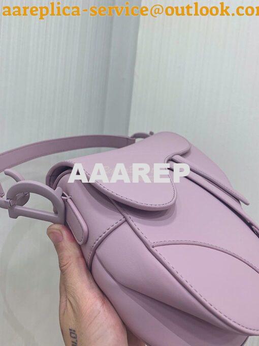 Replica Dior Saddle Ultra-Matte Bag M0446 Lavender 11