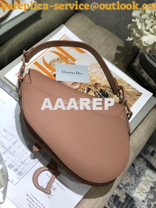 Replica Dior Saddle Ultra-Matte Bag M0446 Nude 10