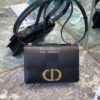 Replica Dior 30 Montaigne Calfskin Bag in Sienna 13