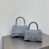 Replica Balenciaga Hourglass Top Handle Bag In Shiny Crocodile Embosse 17