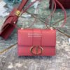 Replica Dior 30 Montaigne Calfskin Bag in Sienna