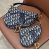 Replica Dior J'ADIOR Flap Bag With Chain in Calfskin White 10