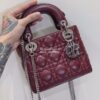 Replica Dior J'ADIOR Flap Bag With Chain in Calfskin White 9