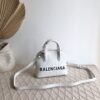 Replica Balenciaga Ville Top Handle Bag In Black Crocodile Emboosed Ca 15
