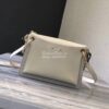 Replica Chloe Tess Bag in Shiny and Suede Leather 3727 Grey 12